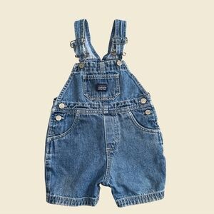 Vintage Carter's Blue Denim Kids Overalls